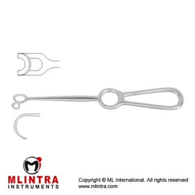 Middeldorf Retractor Stainless Steel, 23 cm - 9" Blade Size 22 x 22 mm